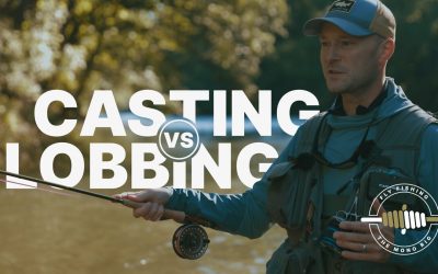 (VIDEO) Fly Fishing the Mono Rig — Casting vs Lobbing